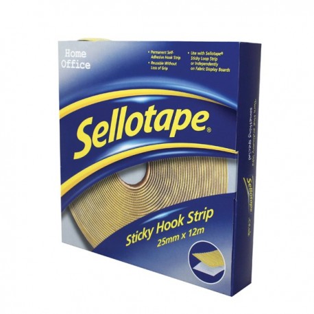 Sellotape Sticky Hook 25mmx12m 1445179