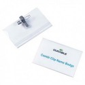 Durable NBadge 54x90mm Combi Clip Pk50