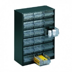 Dk.Grey Storage Cabinet 18 Drawer 324117