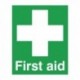 First Aid 100x250mm PVC Sign