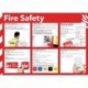 Health/Safety Fire Safe 420x594mm Poster