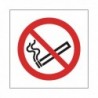 No Smoking Symb 100x100mm Self-Adh Sign