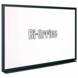 Bi-Office 600x450mm Blk Frame Whiteboard