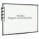 Bi-Office 600x450mm Magnetic Whiteboard