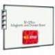 Bi-Office 1200x900mm Magnetic Whiteboard