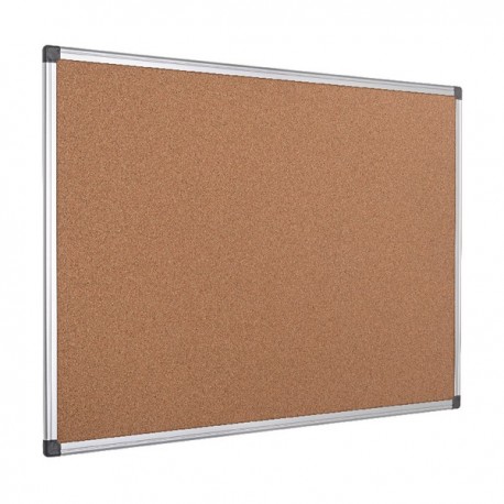 Bi-Office 600x900mm Alu Frame Cork Board