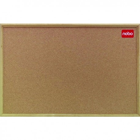 Nobo Cork Board 900x600mm Classic Oak