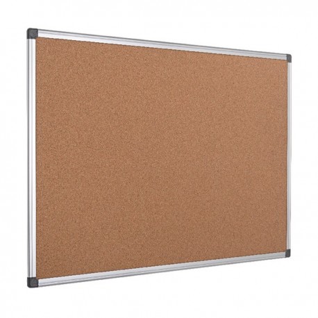 Bi-Office 1200x900 Alum Frame Cork Board