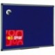 Bi-Office Blu Feltboard 600x450 Alu