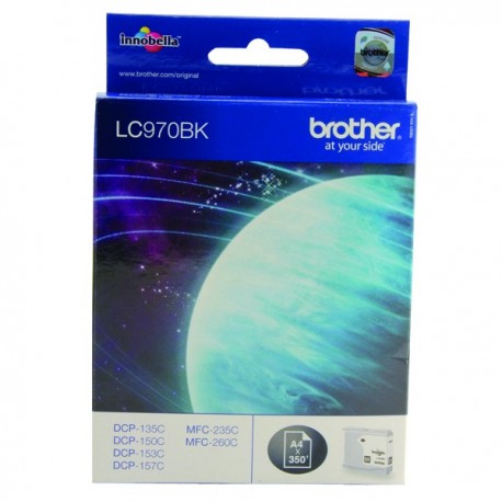 Brother LC970BK Black Ink Cart LC-970BK