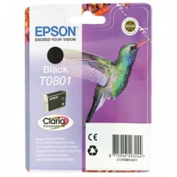 Epson T0801 Black Inkjet Cartridge T0801