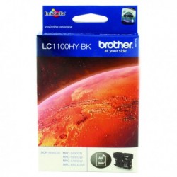 Brother LC1100 Black Ink LC-1100HYBK