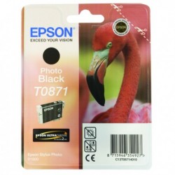 Epson T0871 Photo Black Inkjet Cartridge