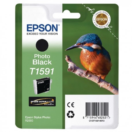 Epson T1591 Black Photo Ink Cartridge