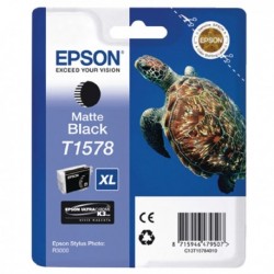 Epson T1578 Matte Black Inkjet Cartridge
