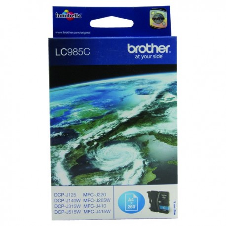 Brother LC985C Cyan Ink Cart LC-985C
