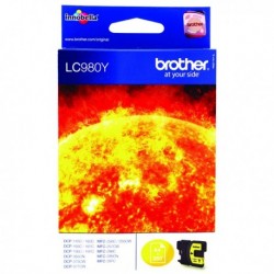 Brother LC980Y Yellow Inkjet Cartridge