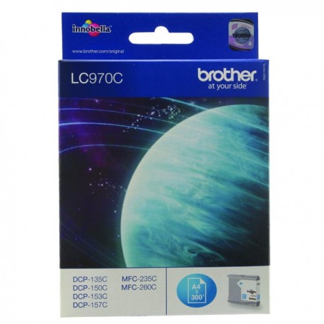 Brother LC970C Cyan Ink Cart LC-970C