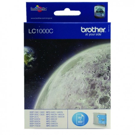 Brother LC1000C Cyan Ink Cartridge