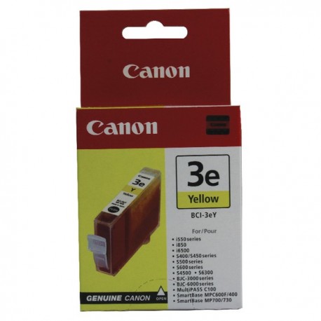Canon BCI-3eY Yellow Inkjet Cartridge