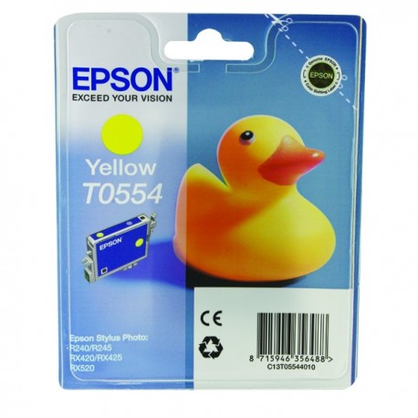 Epson T0554 Yellow Inkjet Cartridge