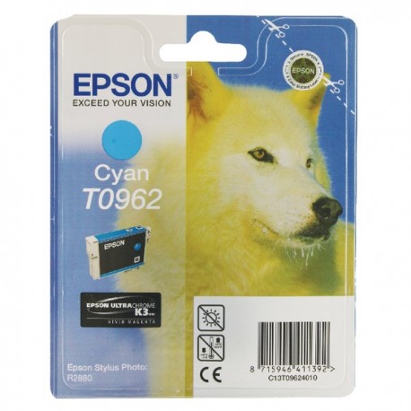 Epson T0962 Cyan Inkjet Cartridge