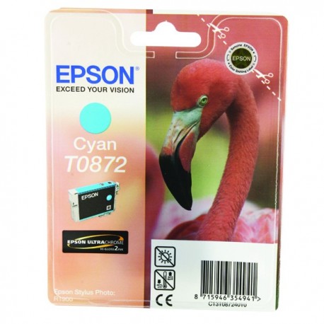 Epson T0872 Cyan Inkjet Cartridge