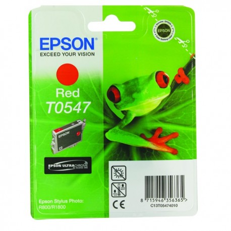 Epson T0547 Red Inkjet Cartridge