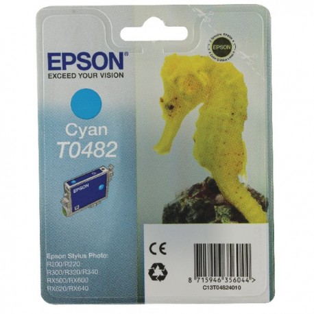 Epson T0482 Cyan Inkjet Cartridge