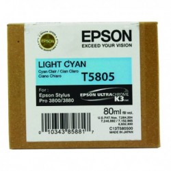 Epson T5805 Light Cyan Inkjet Cartridge