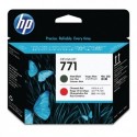 HP 771 Matte Black/Red Printhead CE017A