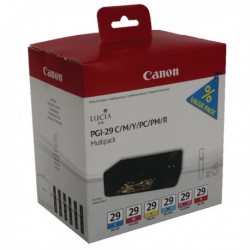 Canon PGI-29 C/M/Y/P.Cy/P.Mg/Red Ink Pk