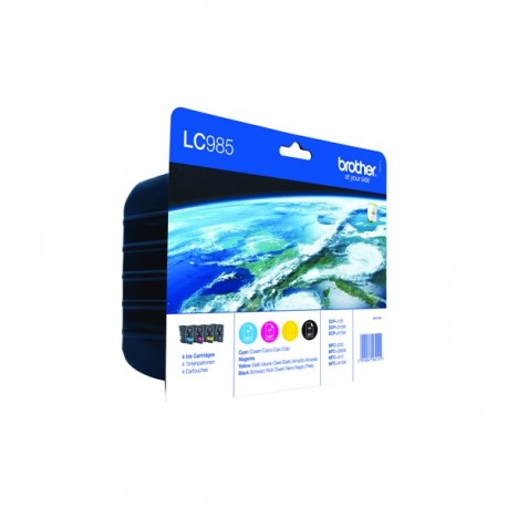 Brother LC985 C/M/Y/B Ink Value Pack