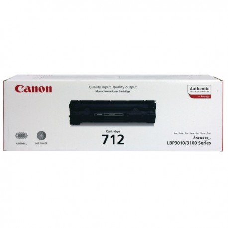 Canon 712 Black Toner Cartridge