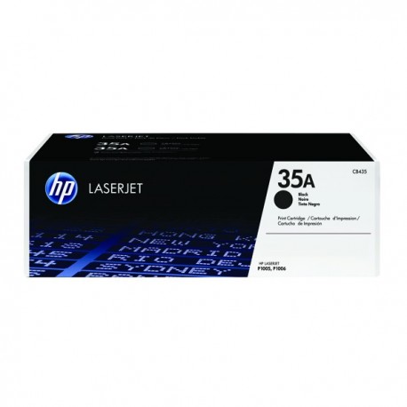 HP 35A Black LaserJet Toner CB435A