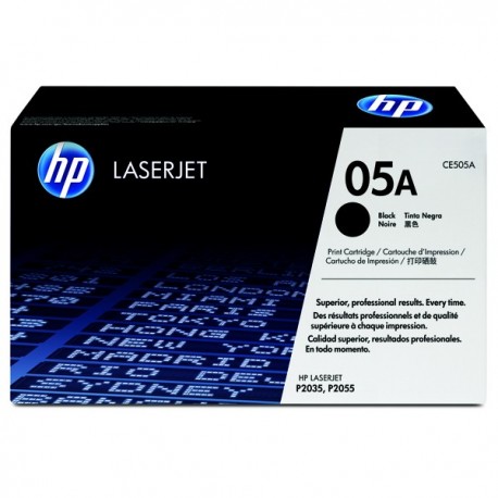 HP 05A Black LaserJet Toner CE505A