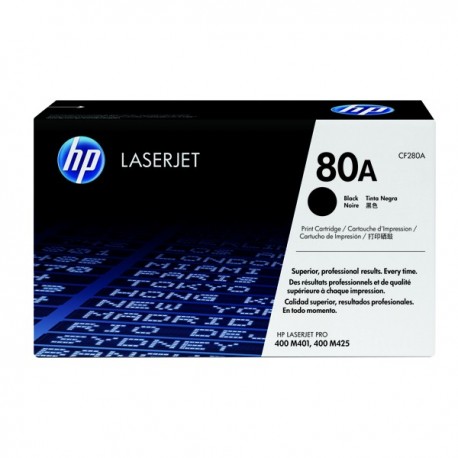 HP 80A Black LaserJet Toner CF280A