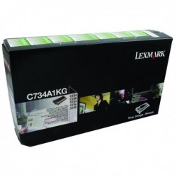 Lexmark Black C734A1KG Rtn/Pgrm Toner