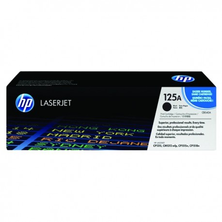 HP 125A Black Toner Twin Pack CB540AD