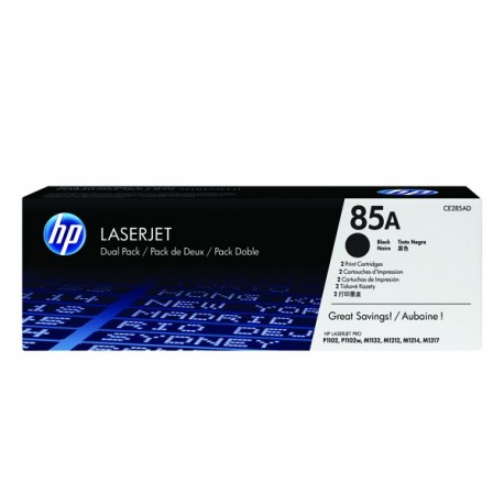 HP 85 Black LaserJet Twin Toner CE285AD