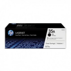 HP 35A Black LaserJet 2xToner CB435AD
