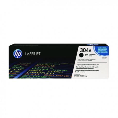 HP 304A Black LaserJet Toner CC530A