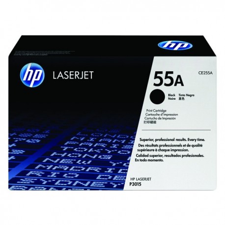 HP 55A Black LaserJet Toner CE255A
