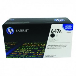 HP 647A Black LaserJet Toner CE260A