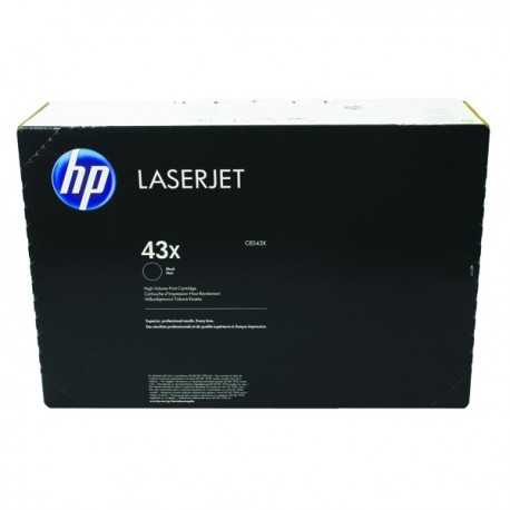 HP 43X Black H/Y LaserJet Toner C8543X