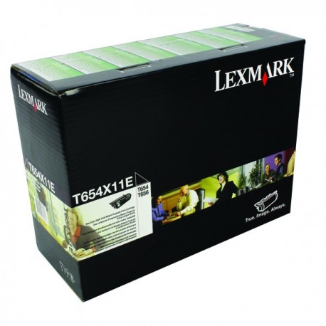 Lexmark Black EHY T654X11E Rtn Toner