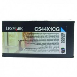 Lexmark EHY C544X1CG Cyan Rtn Toner