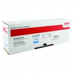 Oki C610 Cyan Toner 44315307