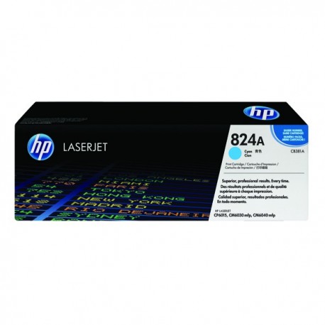 HP 824A Cyan LaserJet Toner CB381A