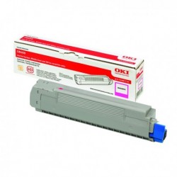 Oki C8600/C8800 Magenta Toner 43487710